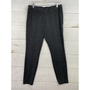 Kenar Leggings Womens L Black Snake Print Pull On Athleisure Casual Running Yoga